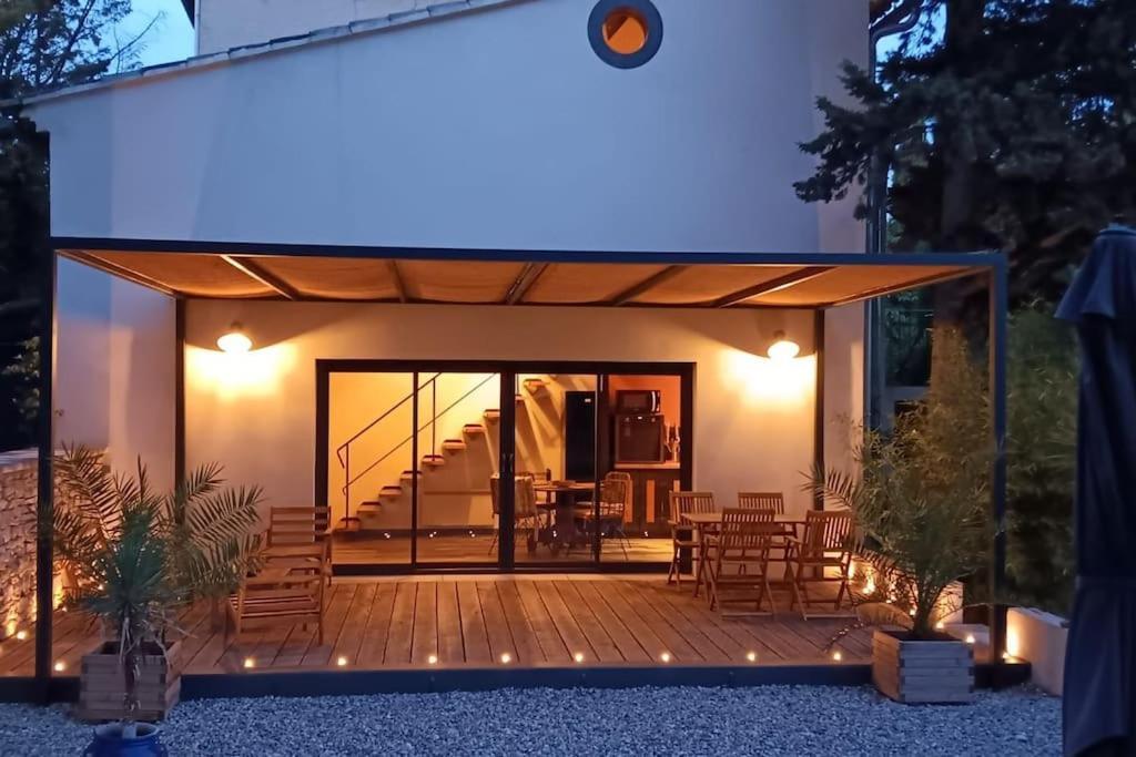 Gite Cosy Au Coeur Du Luberon Lagnes エクステリア 写真
